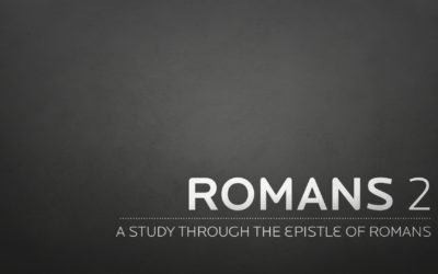 Thursday July 19, 2018 Romans 2 – Bro. Rolland Rasheed