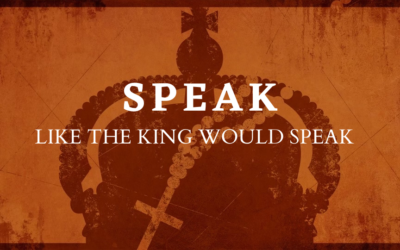Speak How The King Would Speak – Pastor Anthony Cox