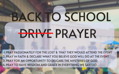Back To School Prayer – Bro. Ron Kent