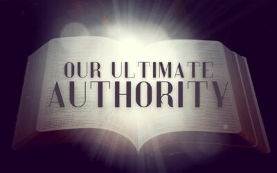 Our Ultimate Authority 1/2 – Pastor Anthony Cox