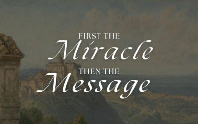 First The Miracle Then The Message – Pastor Anthony Cox